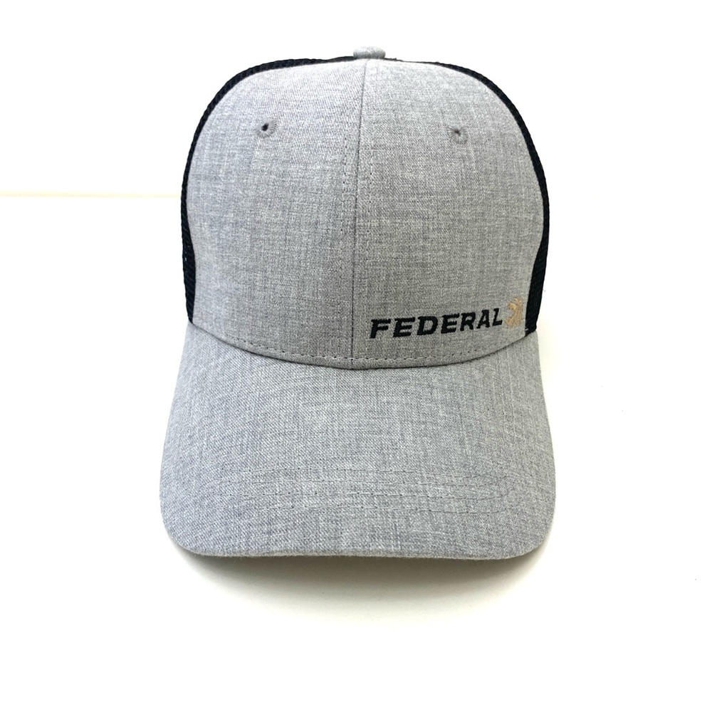 Federal Premium Men's Black/Grey Trucker Style Cap